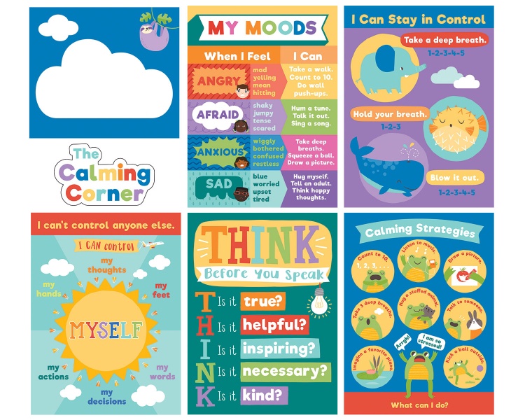 Calming Strategies Poster Set