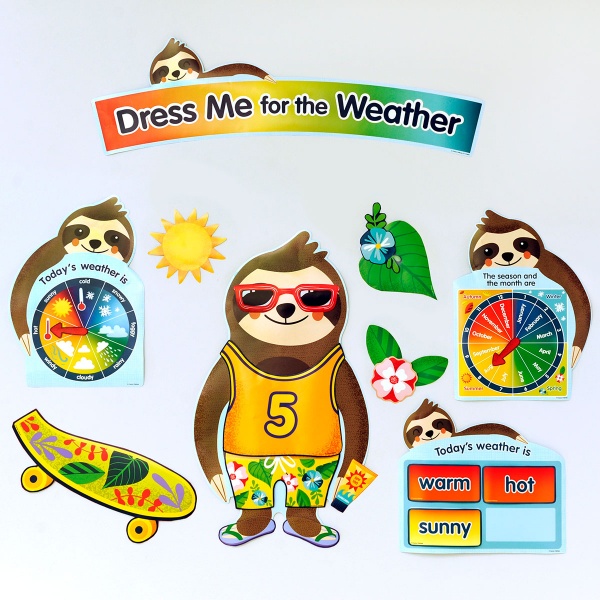 Dress me for the Weather Bulletin Board Set