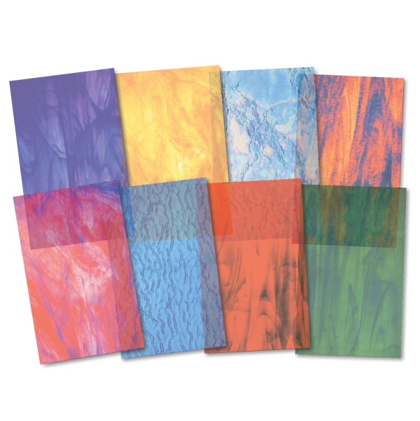 Stained Glass Paper Craft - Class Pack of 6 Sets