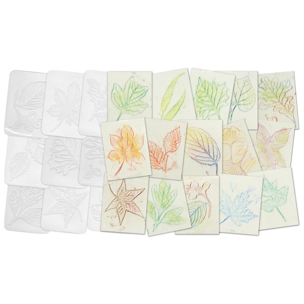 Leaf & Animal Rubbing Plates Pack